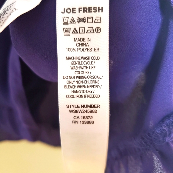 JOE FRESH Womens Tank with Flowing Bottom - Picture 5 of 5